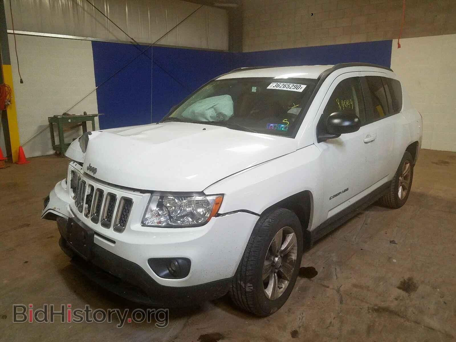 2011 JEEP COMPASS - VIN: 1J4NF1FB0BD282570 - Фото 2