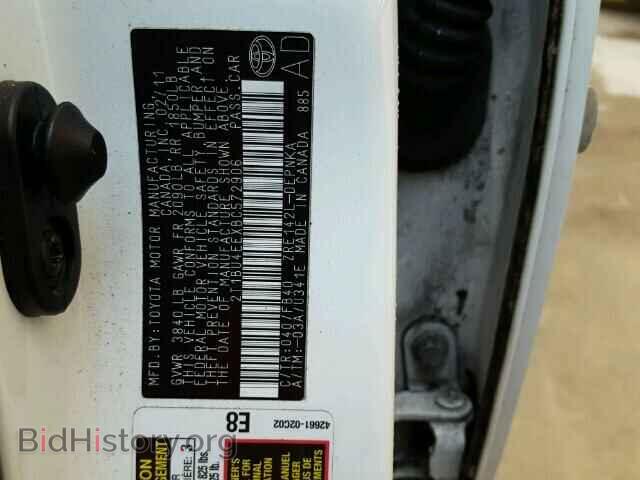 2011 TOYOTA COROLLA - VIN: 2T1BU4EEXBC572906 - Фото 10