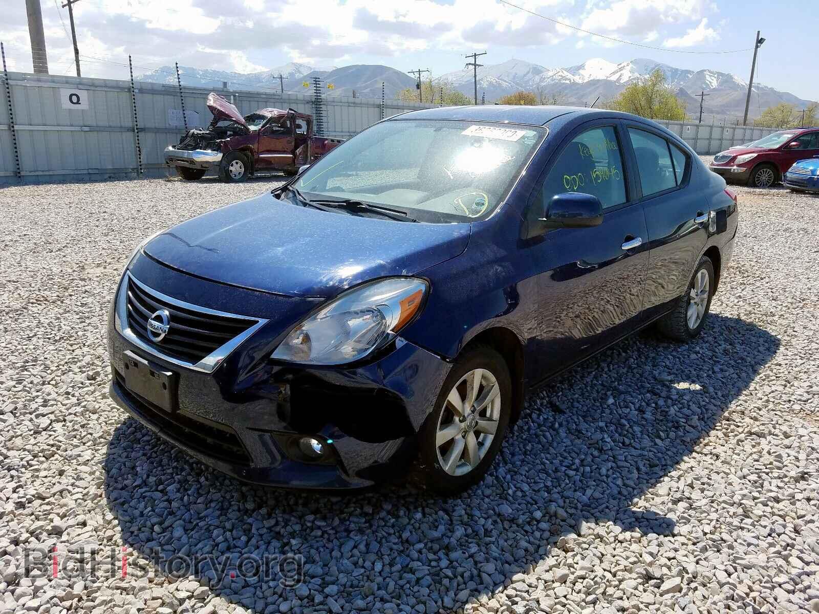 2012 NISSAN VERSA - VIN: 3N1CN7AP2CL878607 - Photo 2