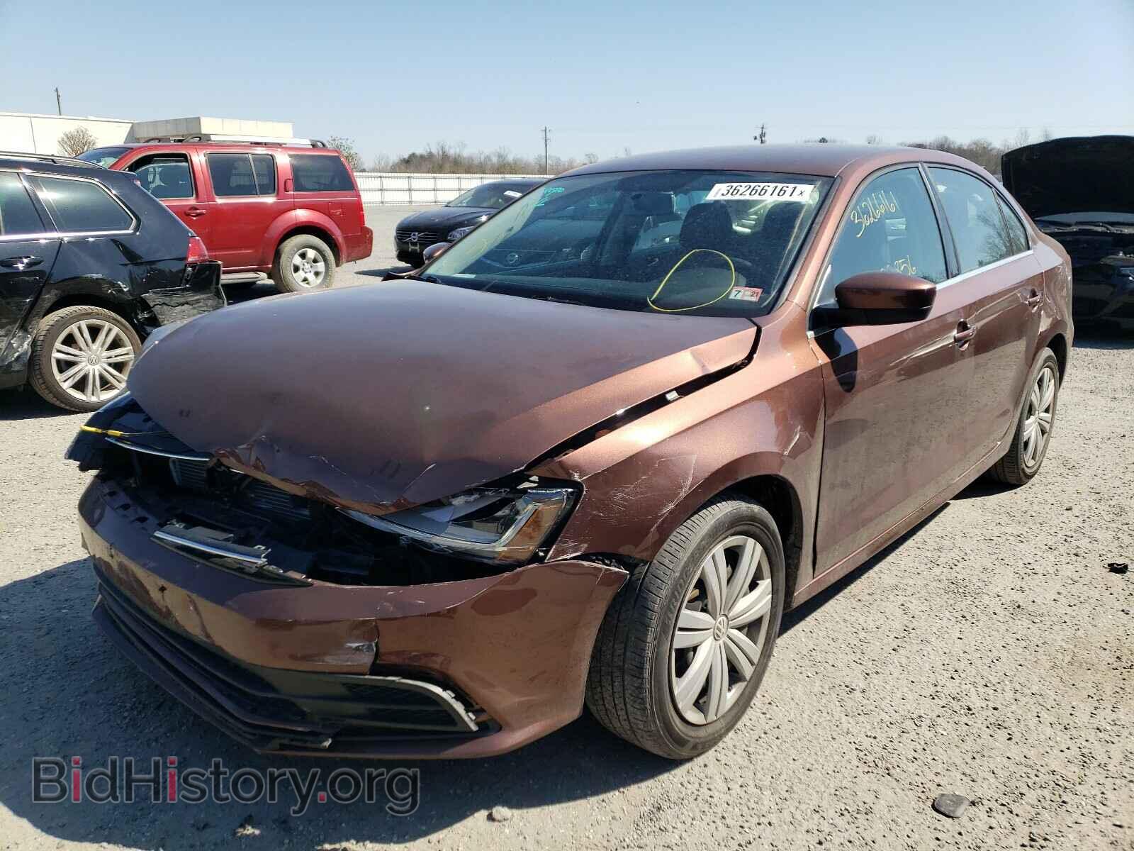 2017 VOLKSWAGEN JETTA - VIN: 3VW2B7AJ3HM318283 - Фото 2