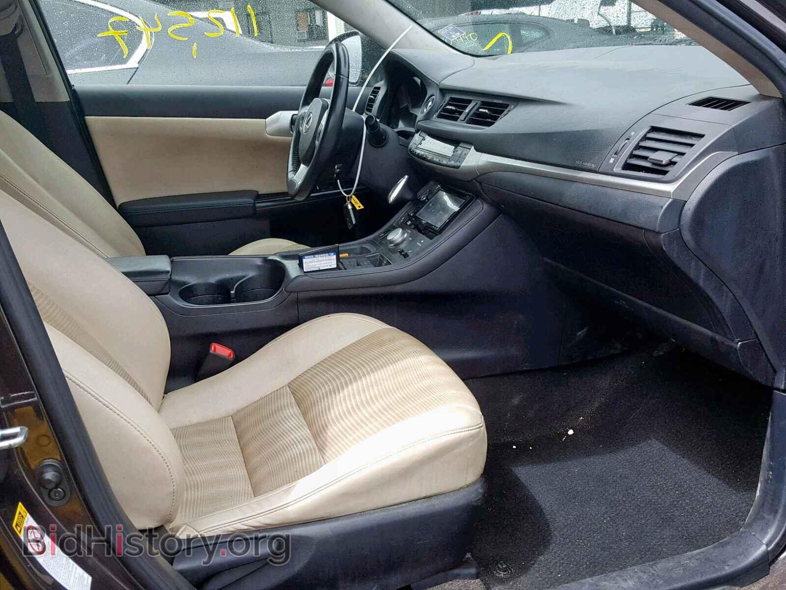 2011 LEXUS CT 200 - VIN: JTHKD5BH6B2018876 - Фото 5