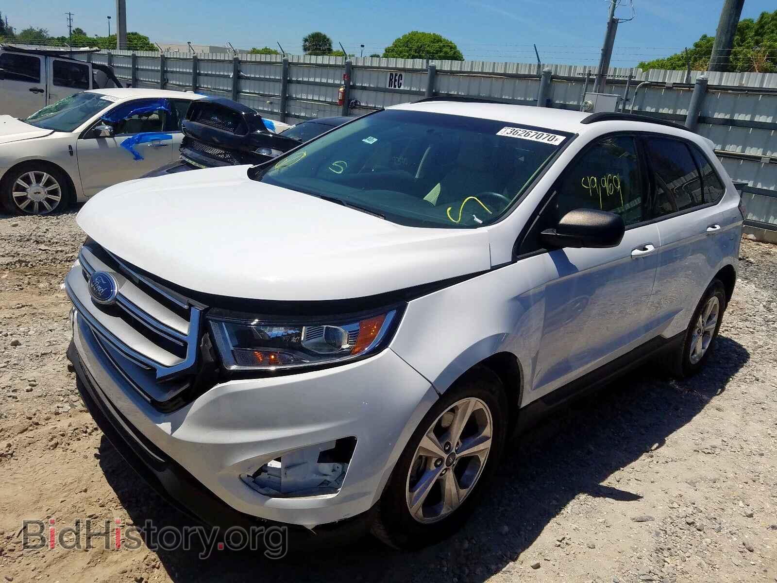 2016 FORD EDGE - VIN: 2FMPK3G93GBB55810 - Фото 2