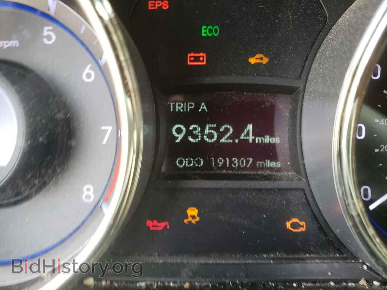 2012 HYUNDAI SONATA - VIN: 5NPEC4AC4CH391920 - Фото 8