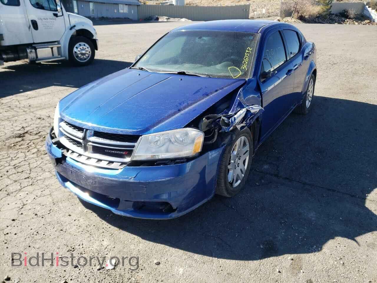 2012 DODGE AVENGER - VIN: 1C3CDZAB5CN240470 - Фото 2