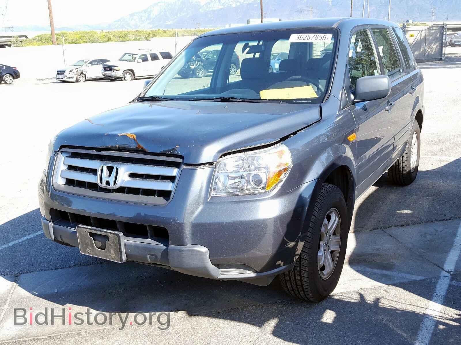 2006 HONDA PILOT - VIN: 5FNYF28146B038741 - Фото 2