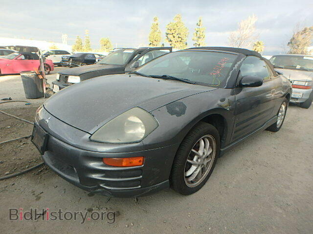 2002 MITSUBISHI ECLIPSE - VIN: 4A3AE85H72E099082 - Фото 2