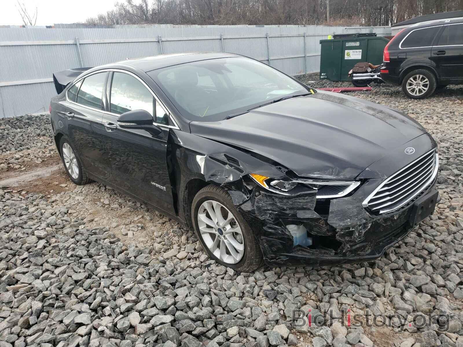 Photo 3FA6P0MU3KR192266 - FORD FUSION 2019