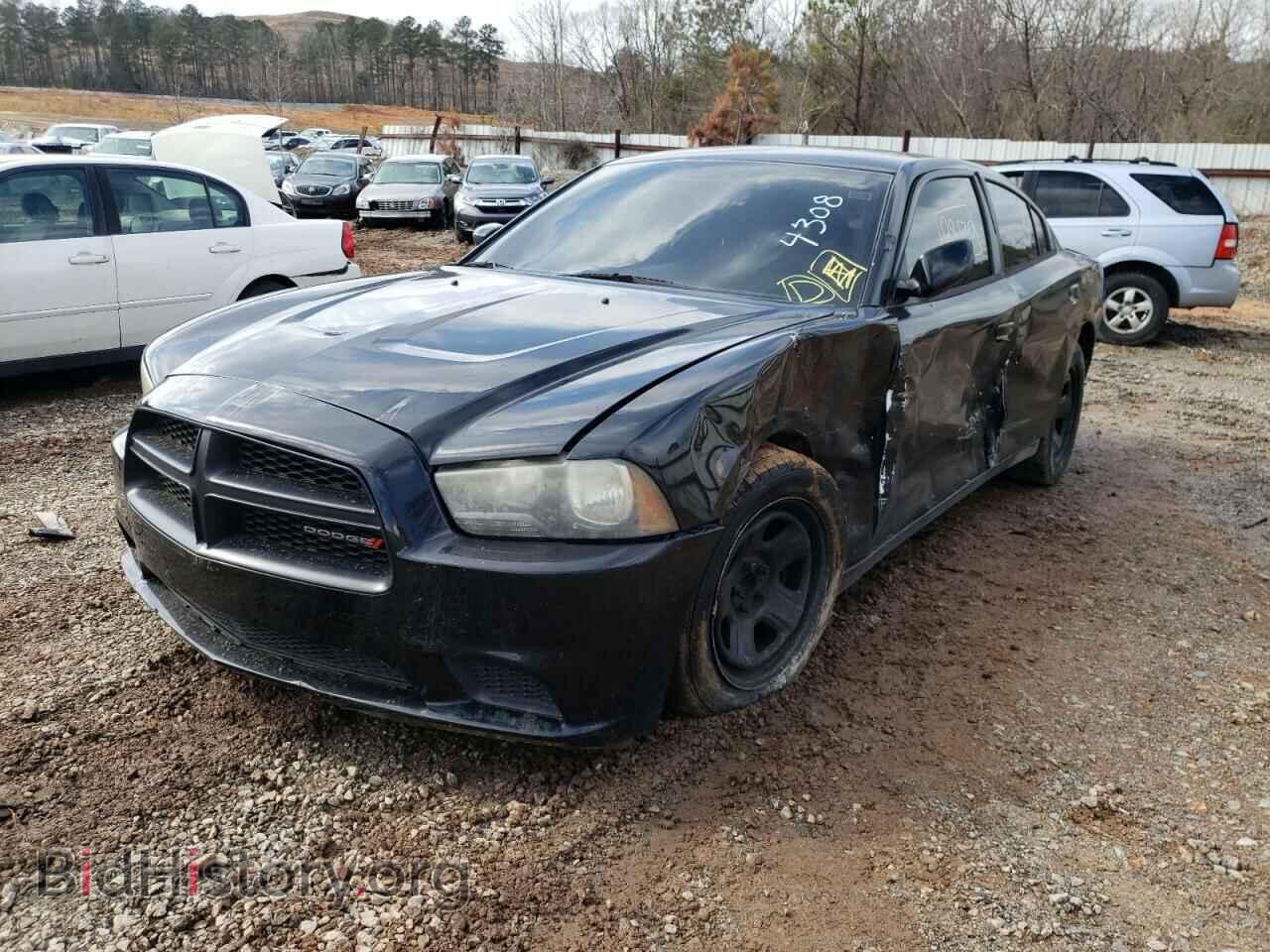 2012 DODGE CHARGER - VIN: 2C3CDXAG9CH304308 - Фото 2