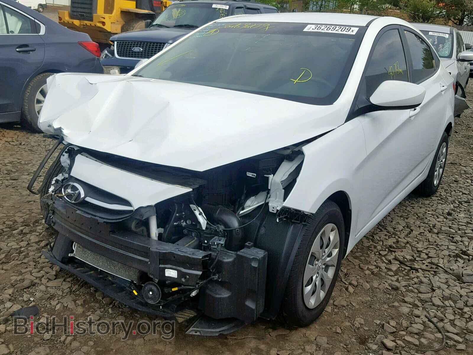 2017 HYUNDAI ACCENT - VIN: KMHCT4AE9HU286310 - Фото 2