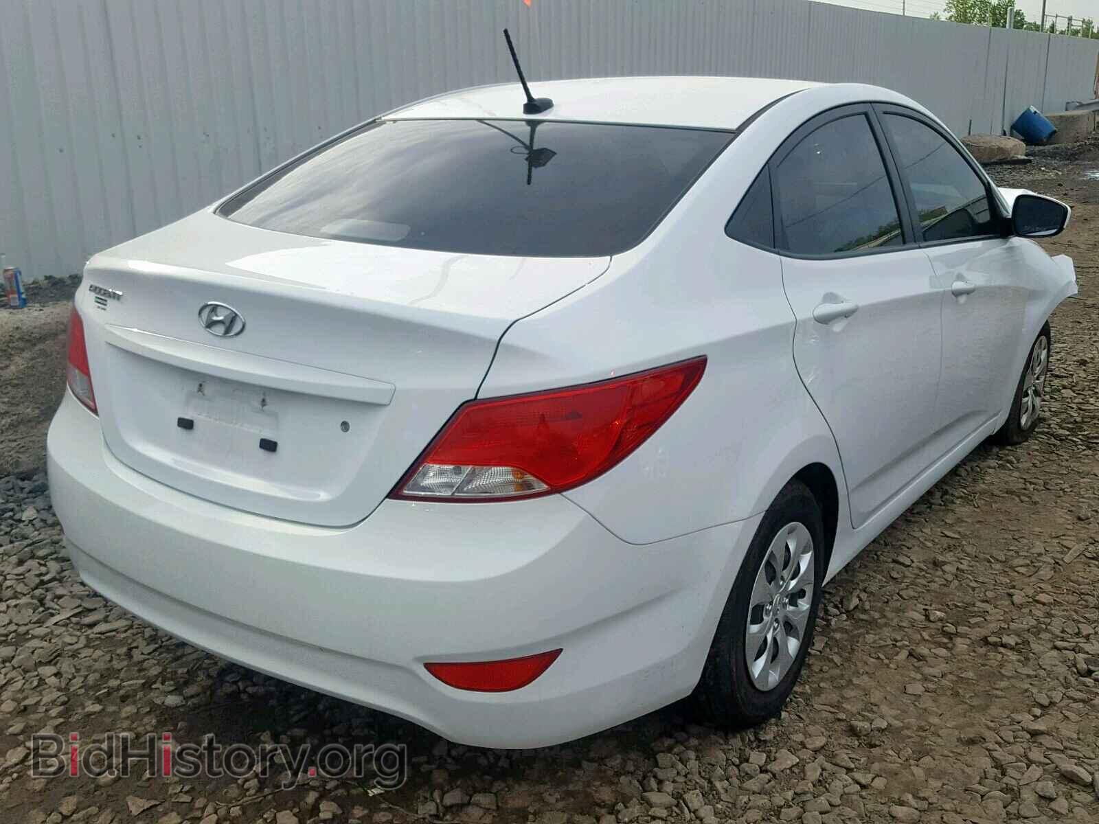 2017 HYUNDAI ACCENT - VIN: KMHCT4AE9HU286310 - Фото 4