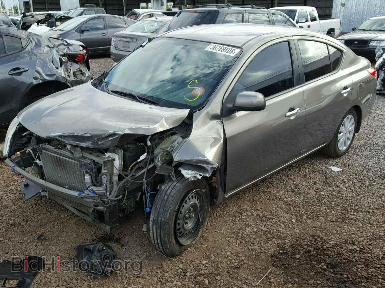 2012 NISSAN VERSA - VIN: 3N1CN7APXCL927228 - Фото 2
