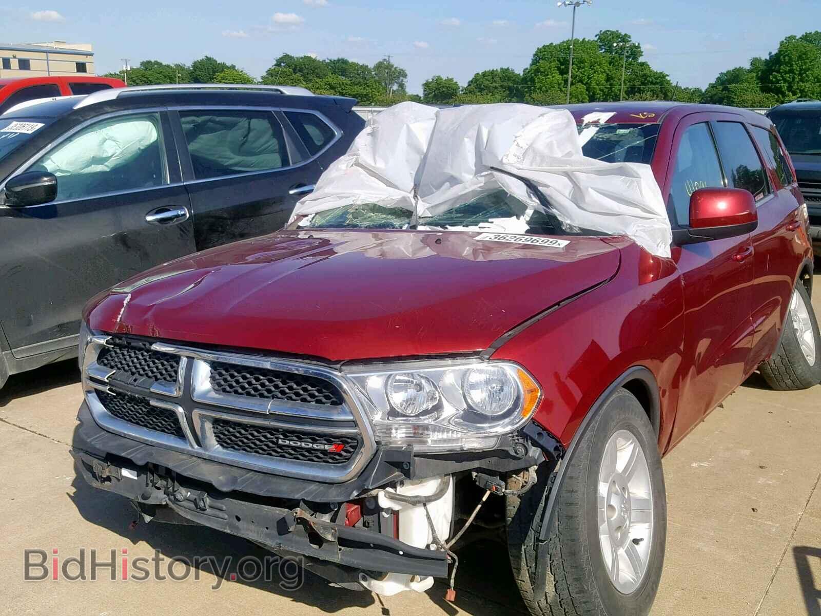 2013 DODGE DURANGO SX - VIN: 1C4RDHAG7DC667772 - Photo 2