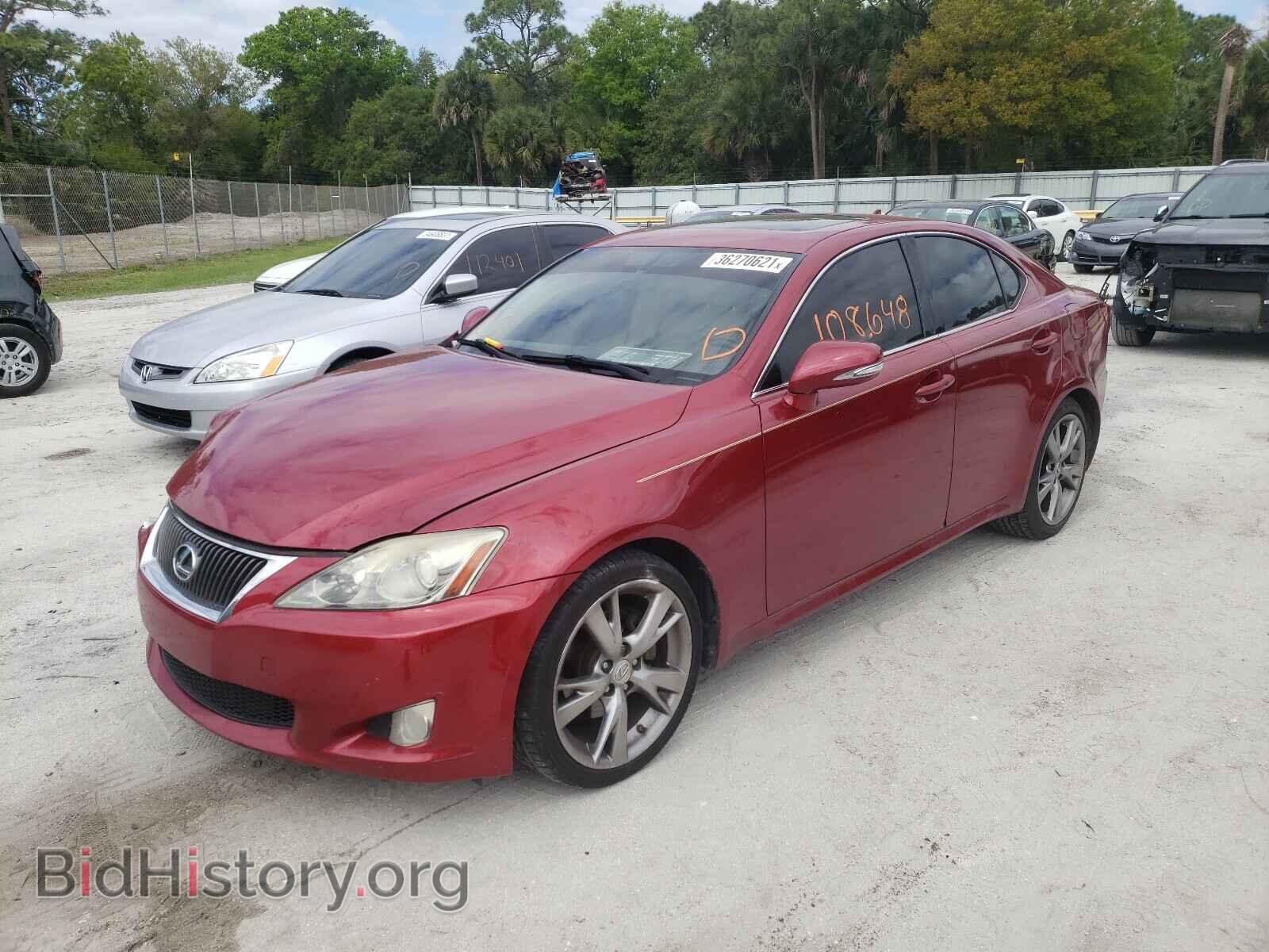 2010 LEXUS IS - VIN: JTHBF5C29A2095986 - Фото 2