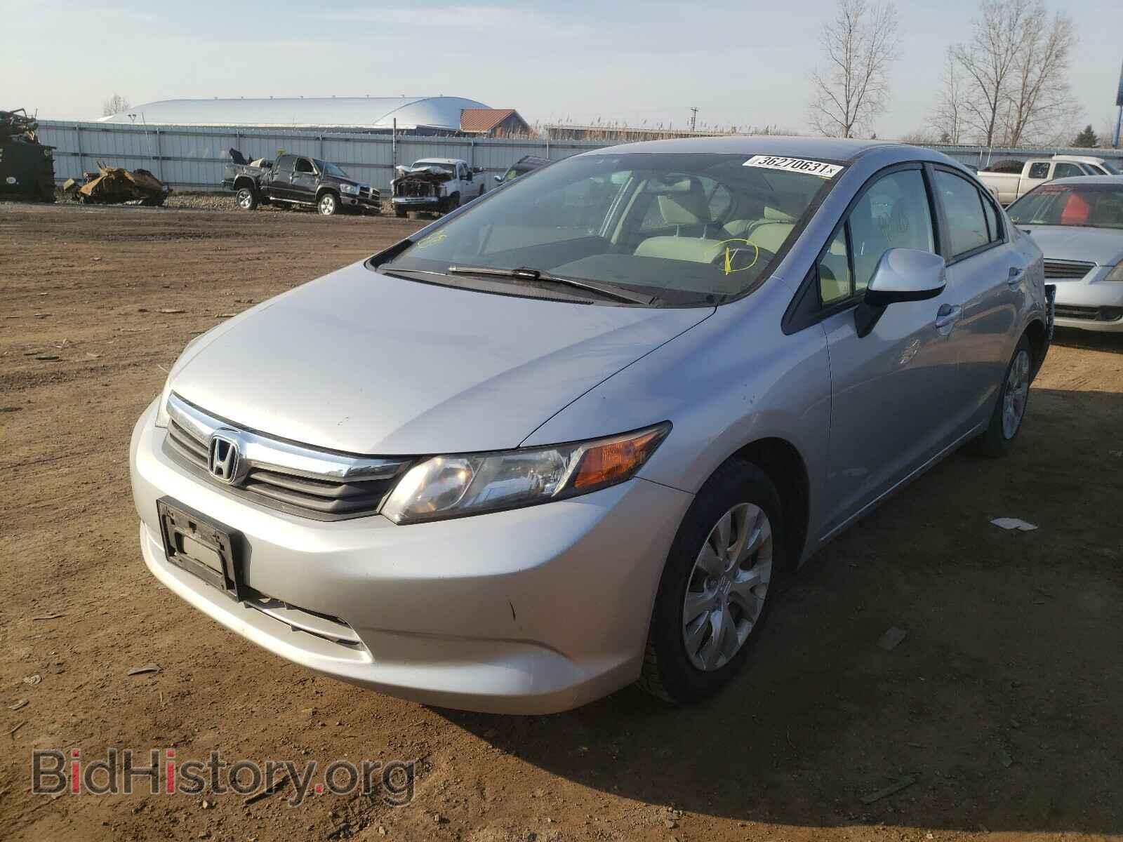 2012 HONDA CIVIC - VIN: 19XFB2F56CE099034 - Фото 2