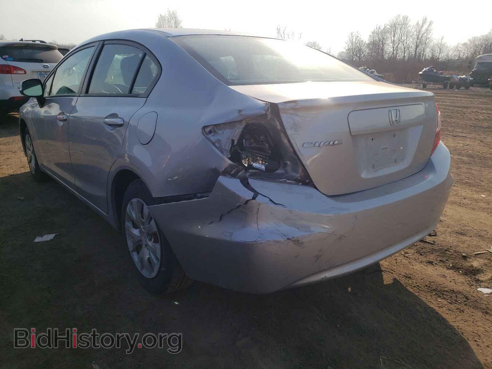 2012 HONDA CIVIC - VIN: 19XFB2F56CE099034 - Фото 3