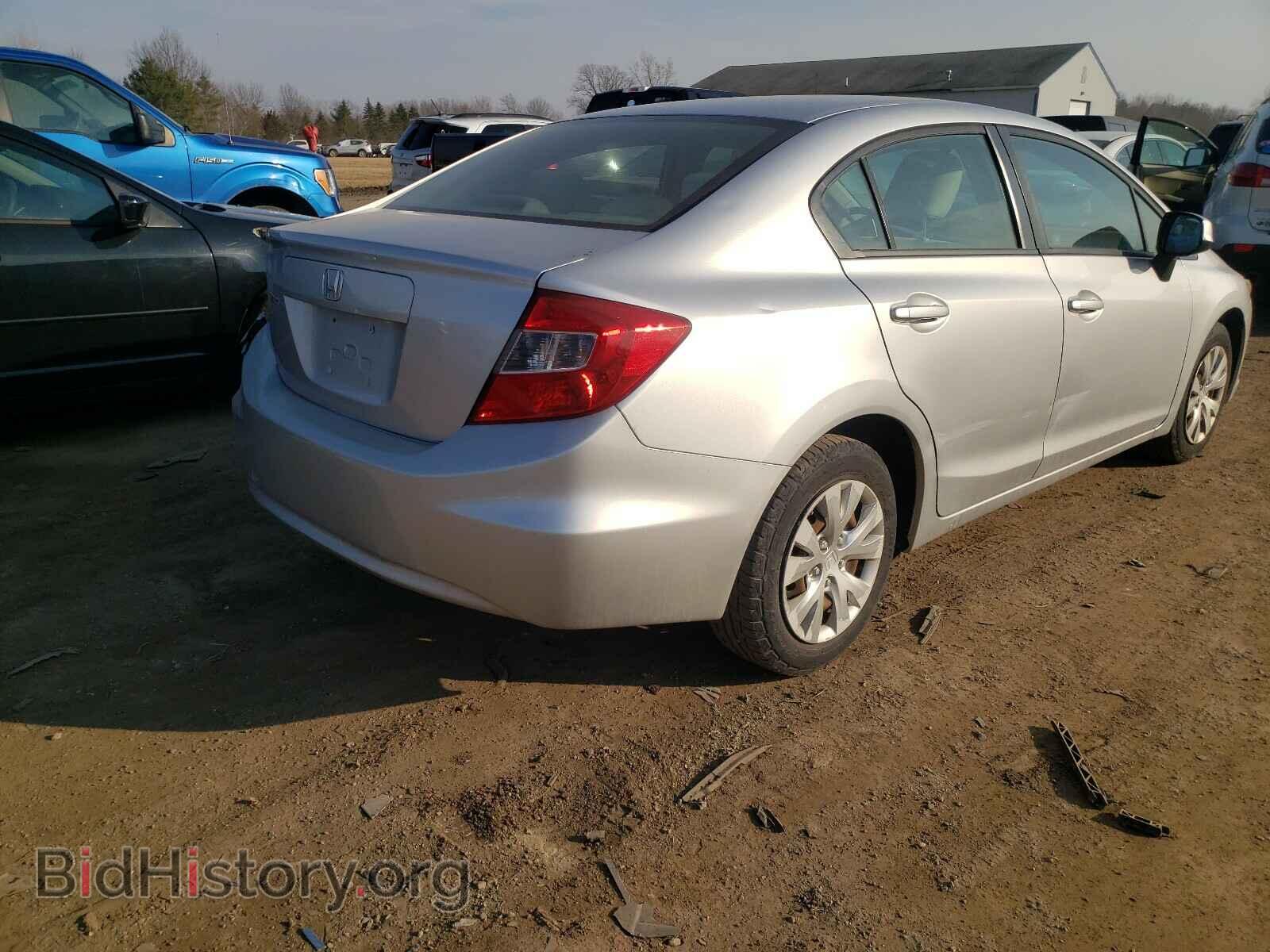 2012 HONDA CIVIC - VIN: 19XFB2F56CE099034 - Фото 4
