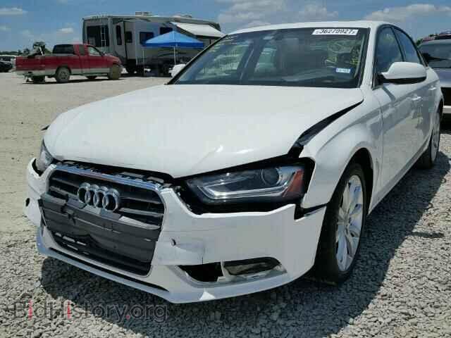 2013 AUDI A4 - VIN: WAUEFAFL4DN042527 - Фото 2