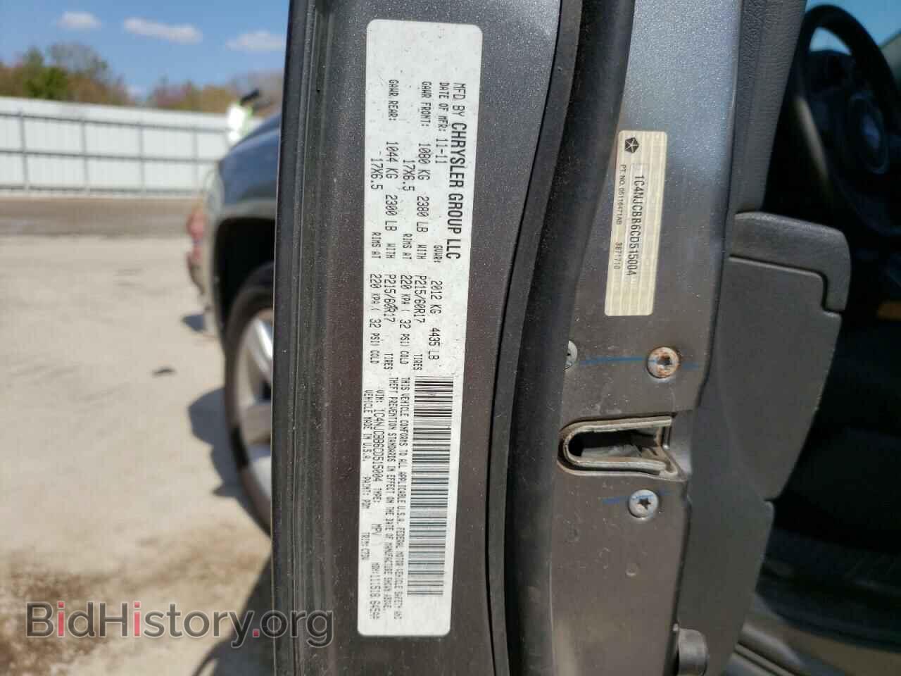 2012 JEEP COMPASS - VIN: 1C4NJCBB6CD515004 - Photo 10