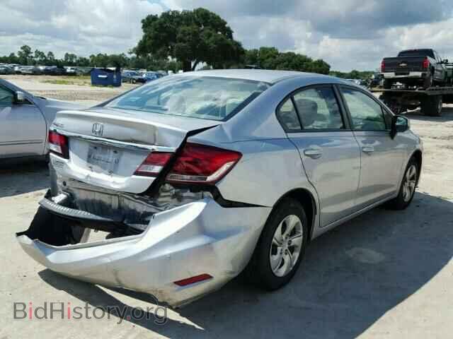 2013 HONDA CIVIC - VIN: 19XFB2F50DE041163 - Фото 4