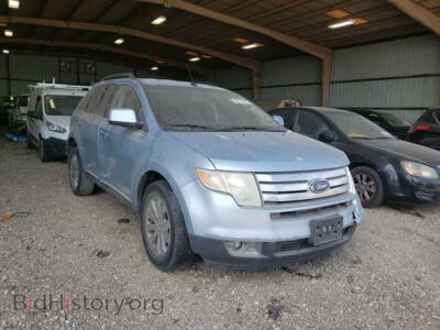 2008 Ford EDGE Edge Limit, blue — VIN 2FMDK39C28BA91837, Copart