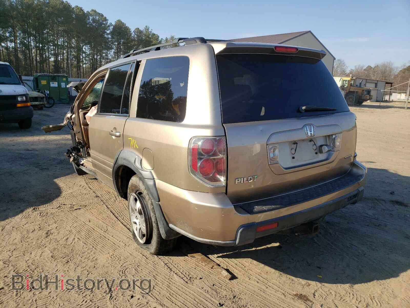 2006 HONDA PILOT - VIN: 5FNYF18796B000114 - Фото 3