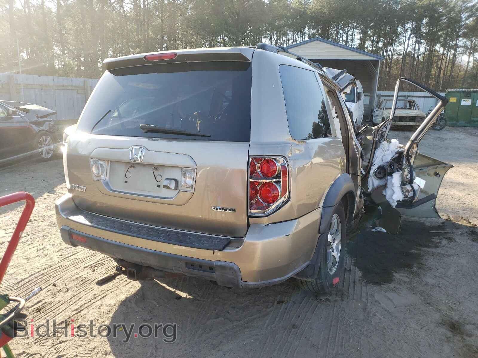2006 HONDA PILOT - VIN: 5FNYF18796B000114 - Фото 4