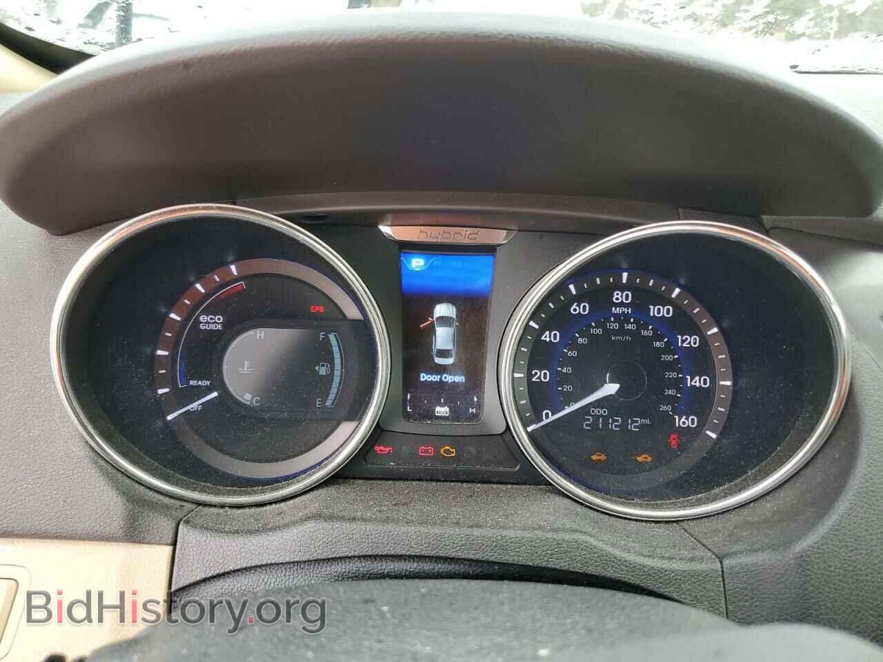 2012 HYUNDAI SONATA - VIN: KMHEC4A42CA031086 - Фото 9