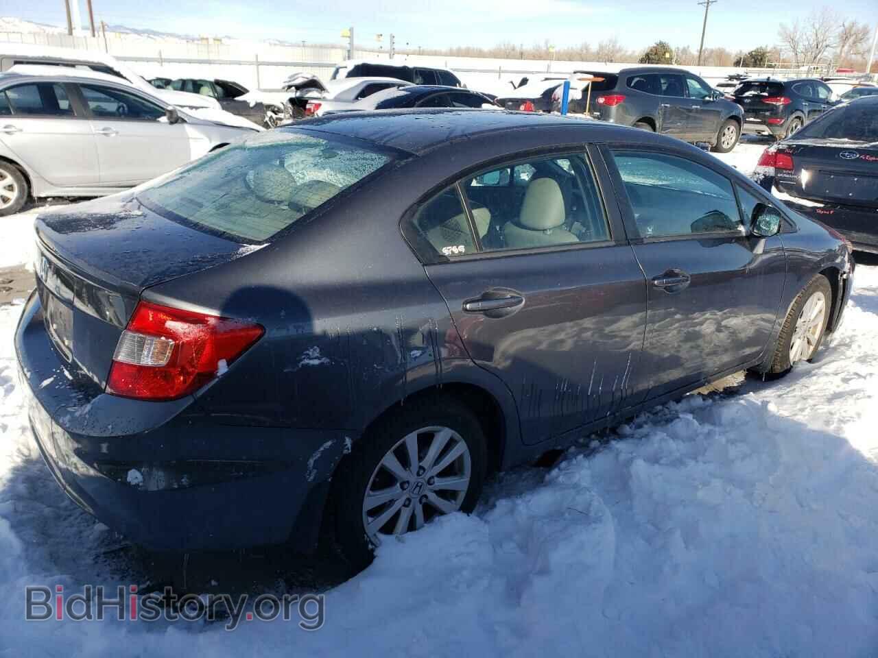 2012 HONDA CIVIC - VIN: 2HGFB2F95CH331468 - Фото 3