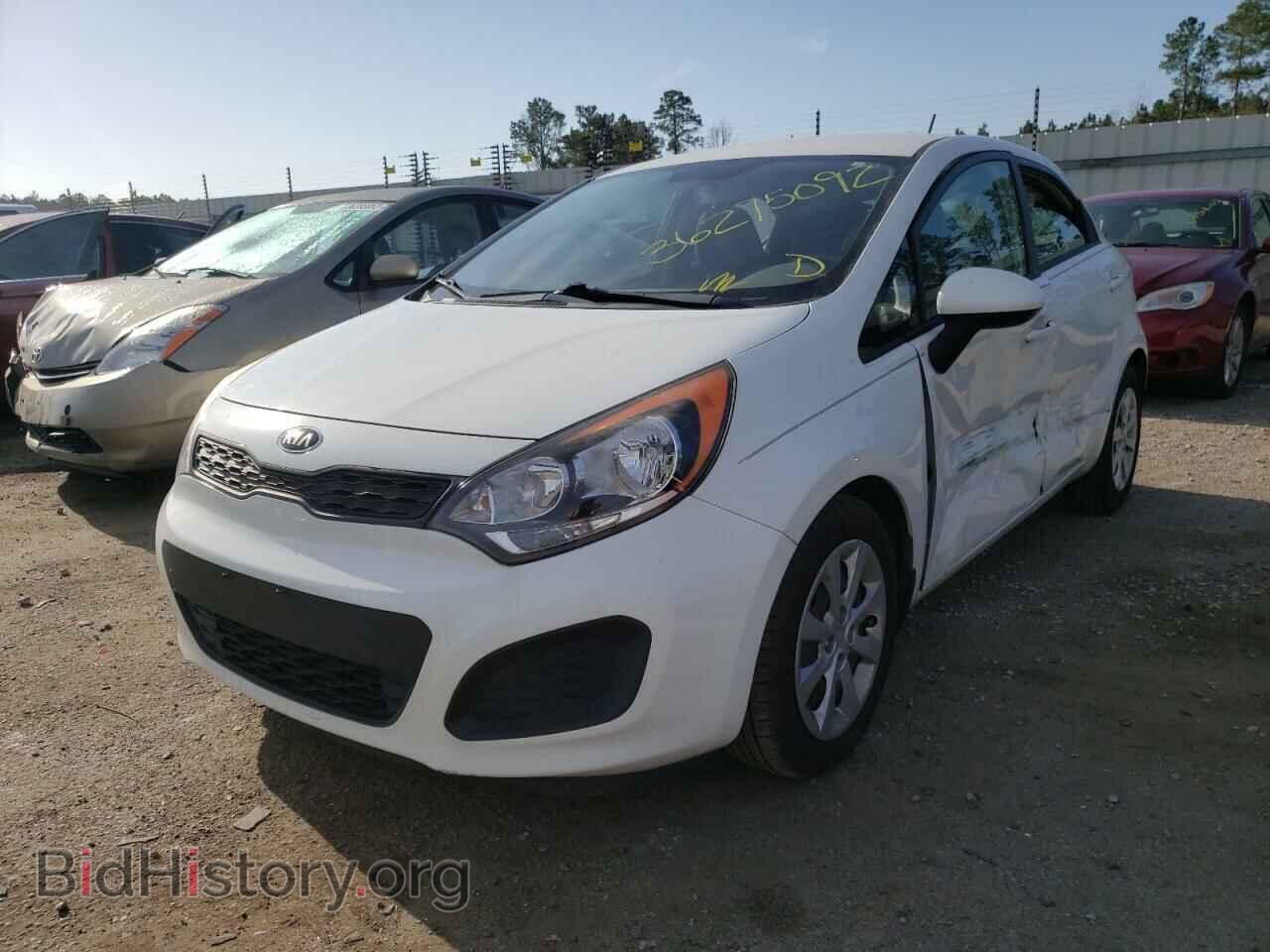 2014 KIA RIO - VIN: KNADM5A31E6347317 - Photo 2