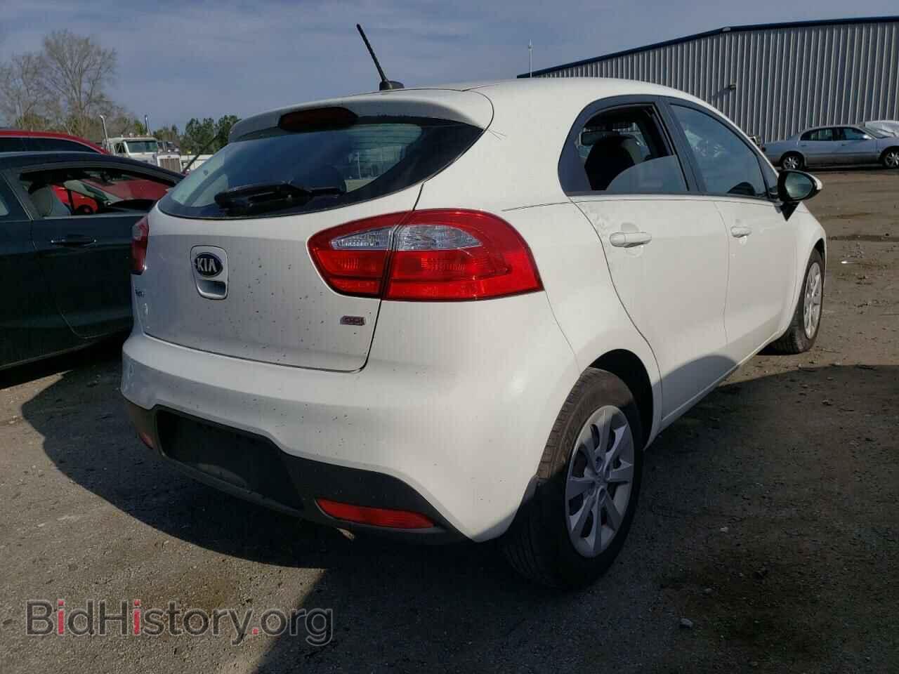 2014 KIA RIO - VIN: KNADM5A31E6347317 - Photo 4