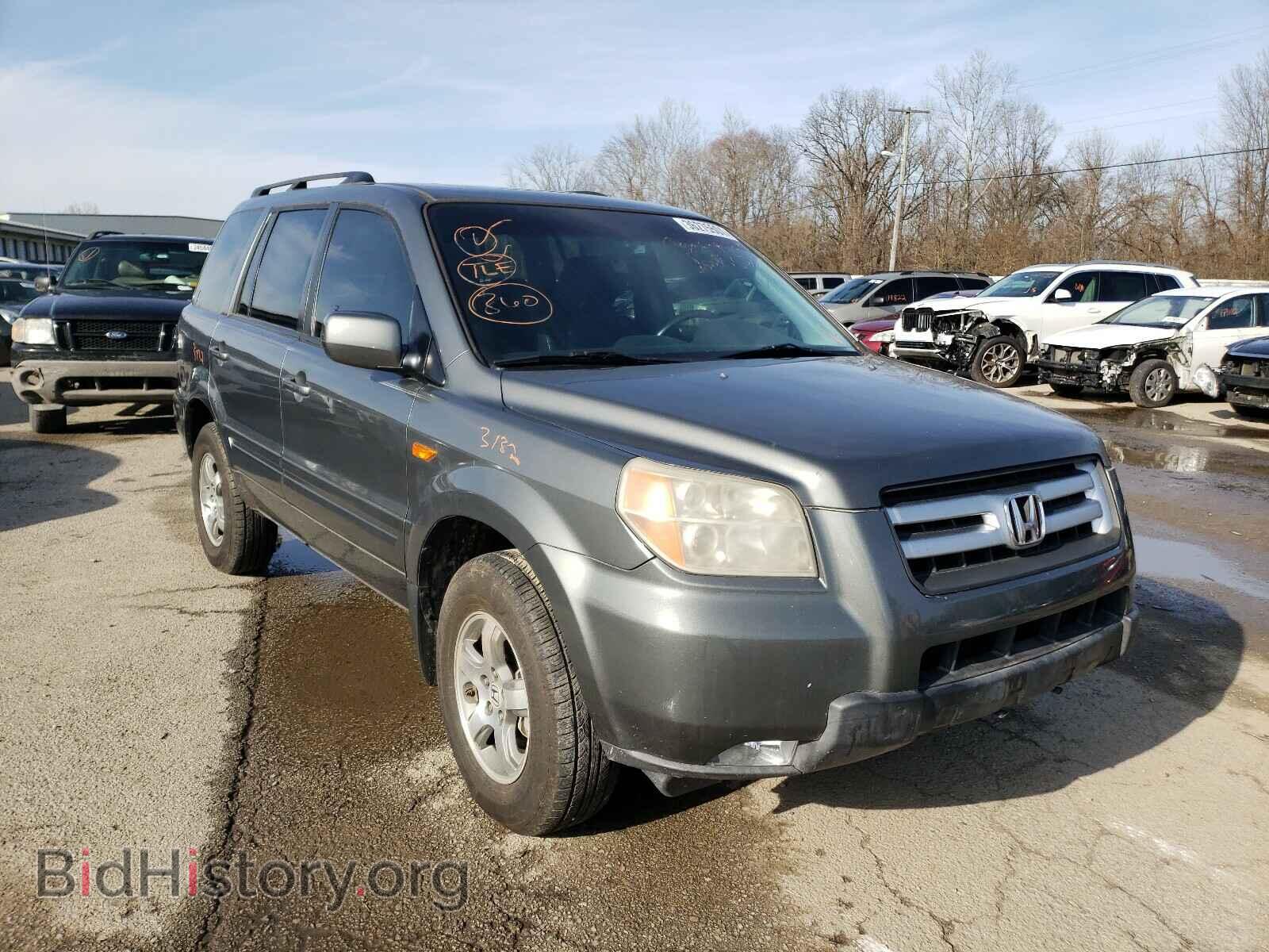 Photo 5FNYF285X7B033239 - HONDA PILOT 2007