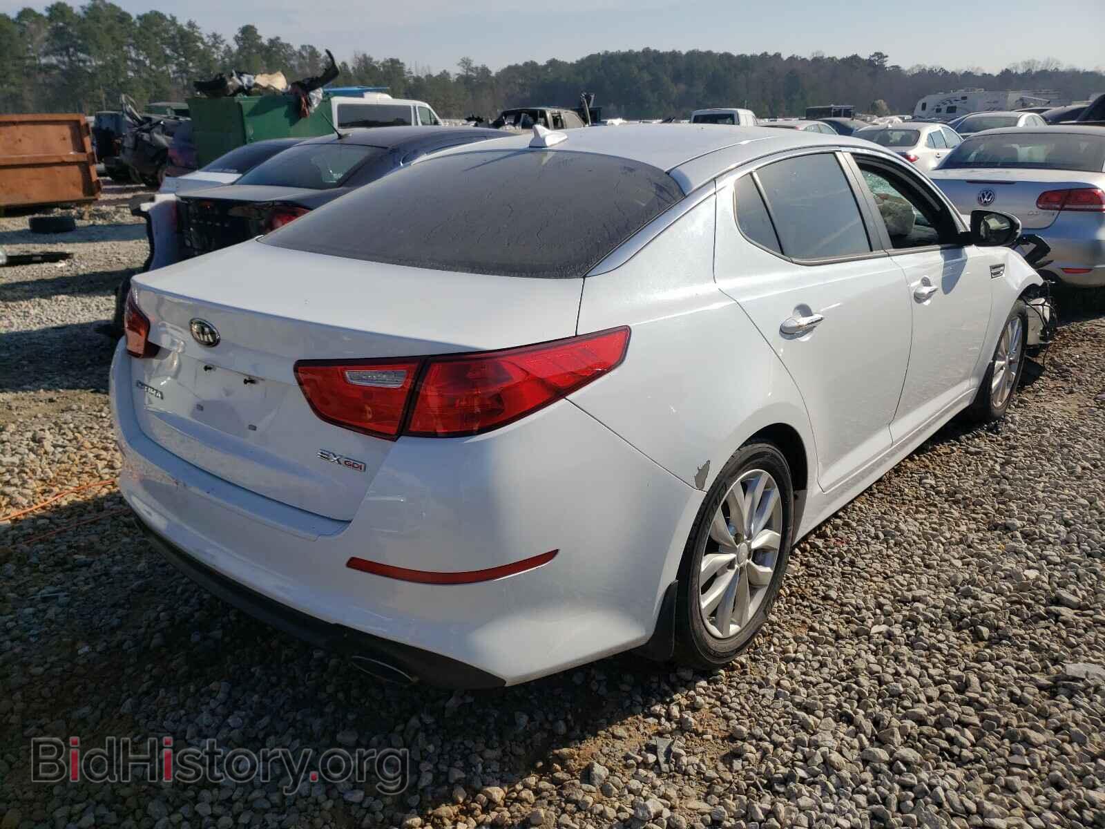 2015 KIA OPTIMA - VIN: 5XXGN4A73FG376797 - Фото 4