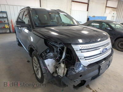 2012 Ford EXPLORER Explorer X, black — VIN 1FMHK7D97CGA09073, Copart