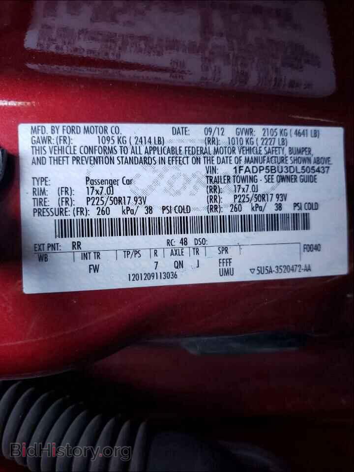 2013 FORD CMAX - VIN: 1FADP5BU3DL505437 - Photo 10