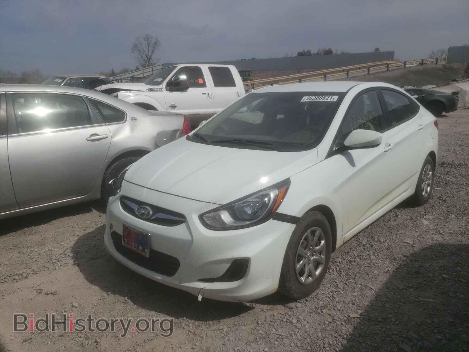 2013 HYUNDAI ACCENT - VIN: KMHCT4AE2DU488139 - Фото 2