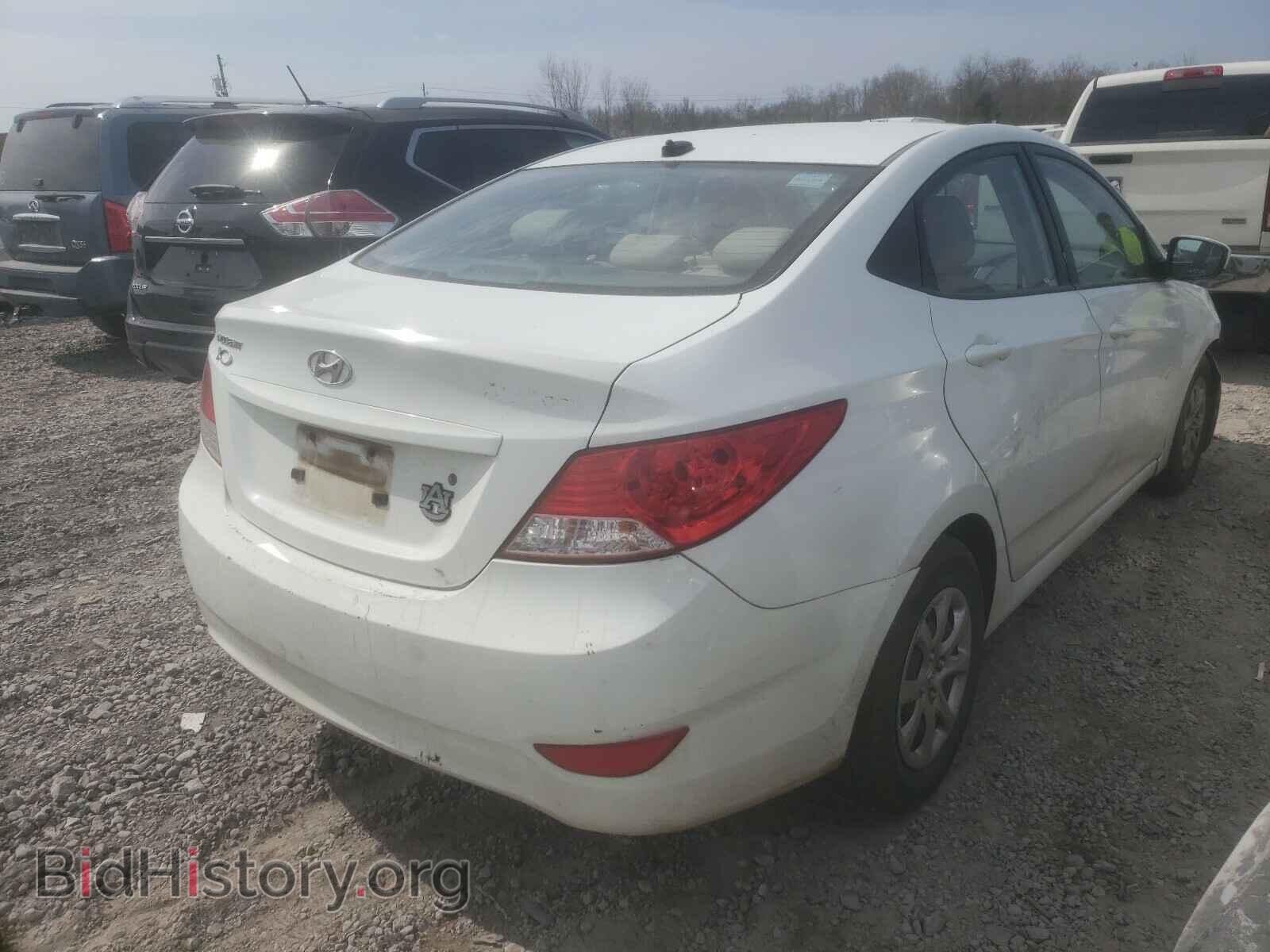 2013 HYUNDAI ACCENT - VIN: KMHCT4AE2DU488139 - Фото 4