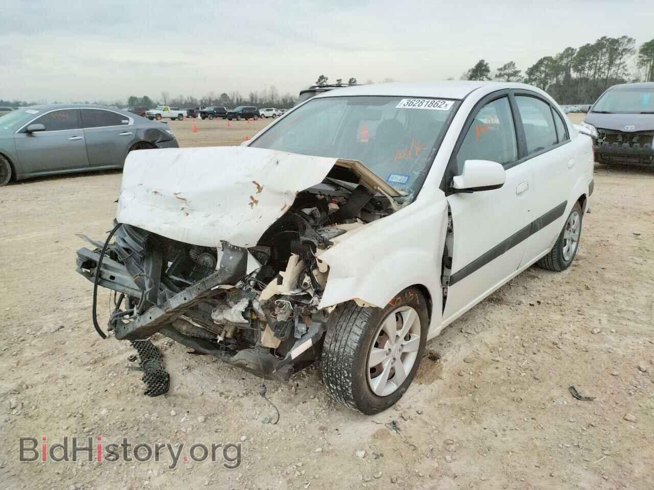 2009 KIA RIO - VIN: KNADE223096443374 - Фото 2