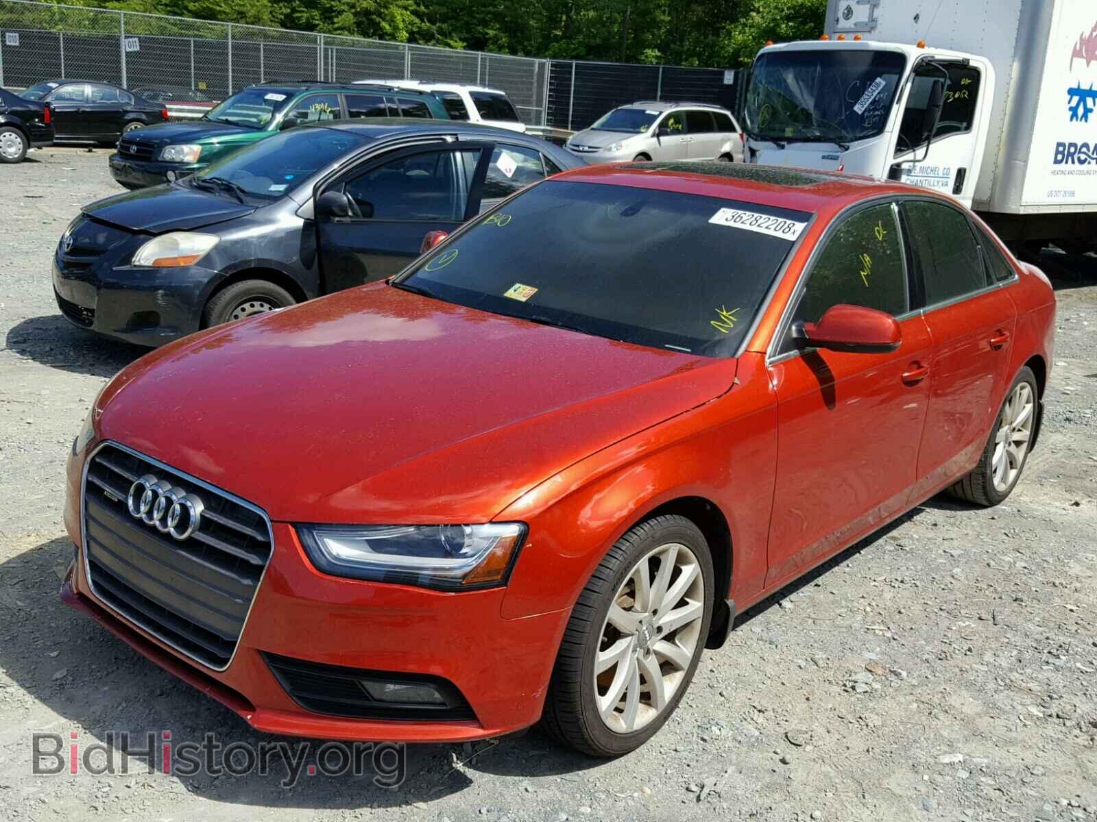 2013 AUDI A4 - VIN: WAUFFAFLXDN024330 - Фото 2