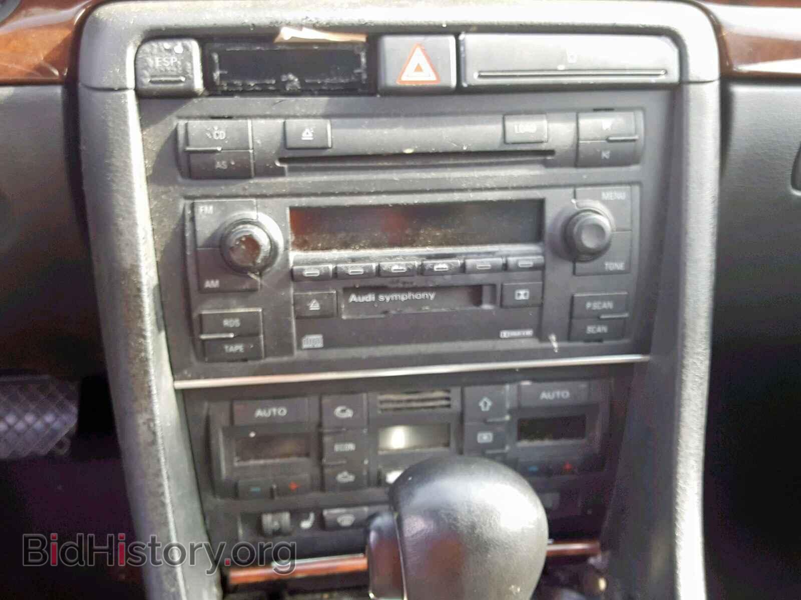 2002 AUDI A4 - VIN: WAULT68E42A273539 - Фото 9