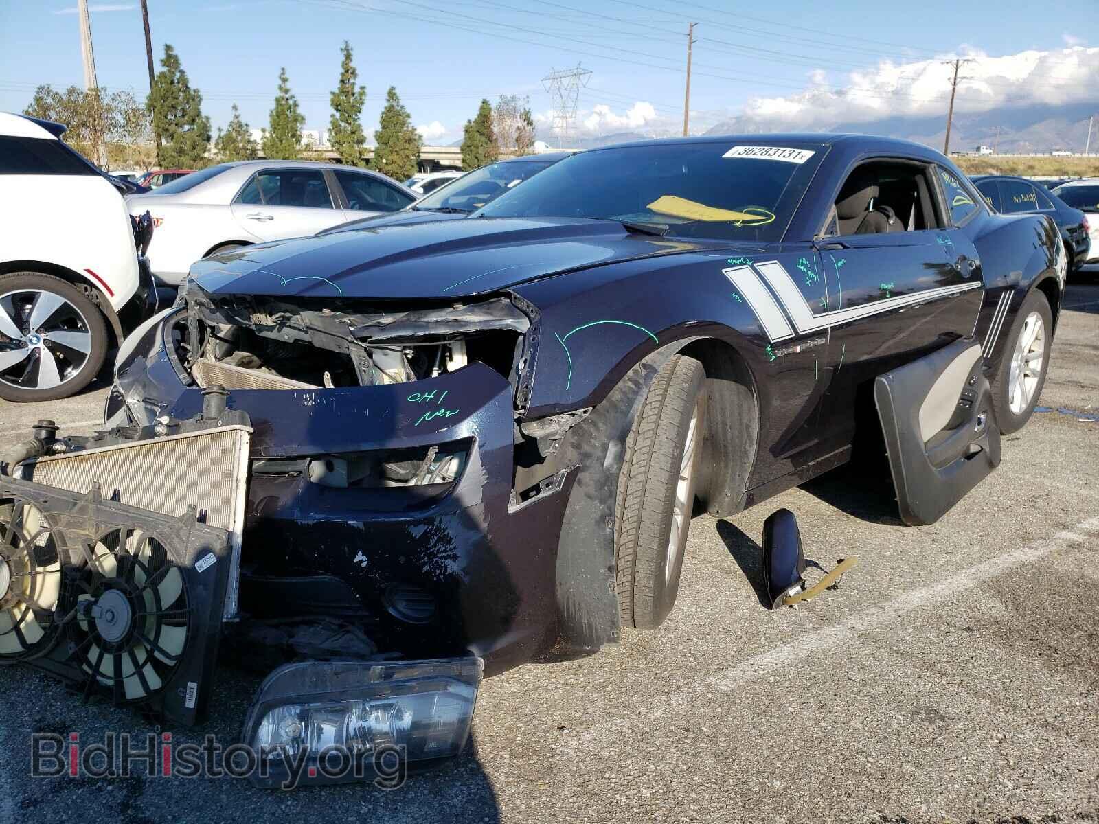 2014 CHEVROLET CAMARO - VIN: 2G1FA1E36E9132928 - Фото 2