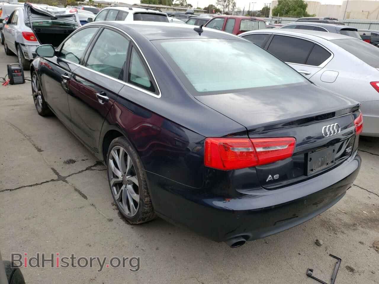 2013 AUDI A6 - VIN: WAUGGAFC7DN098791 - Фото 2