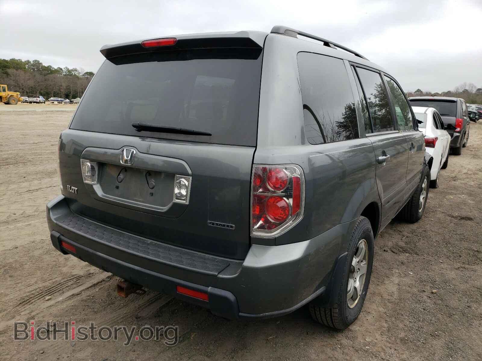 2007 HONDA PILOT - VIN: 5FNYF18687B018225 - Photo 4