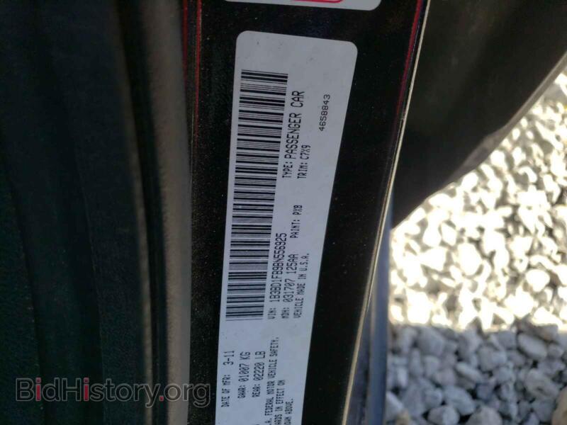 2011 Dodge AVENGER (VIN 1B3BD1FB9BN556925) — фото 10 из 10