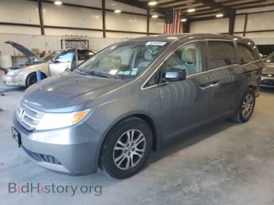 2012 Honda ODYSSEY Odyssey EX, серый — VIN 5FNRL5H41CB044372, Copart
