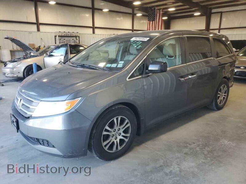 2012 Honda ODYSSEY Odyssey EX (VIN 5FNRL5H41CB044372) — фото 1 из 13, Copart, повреждение: задняя часть