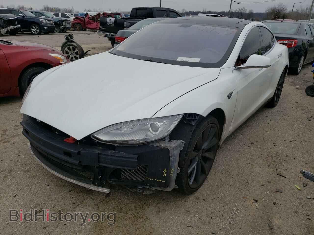 2013 TESLA MODEL S - VIN: 5YJSA1DP5DFP07203 - Фото 2