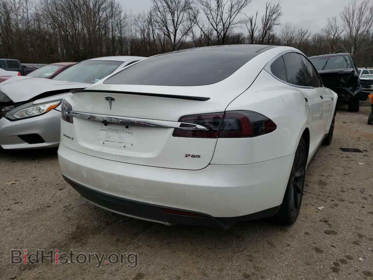 2013 TESLA MODEL S - VIN: 5YJSA1DP5DFP07203 - Фото 4