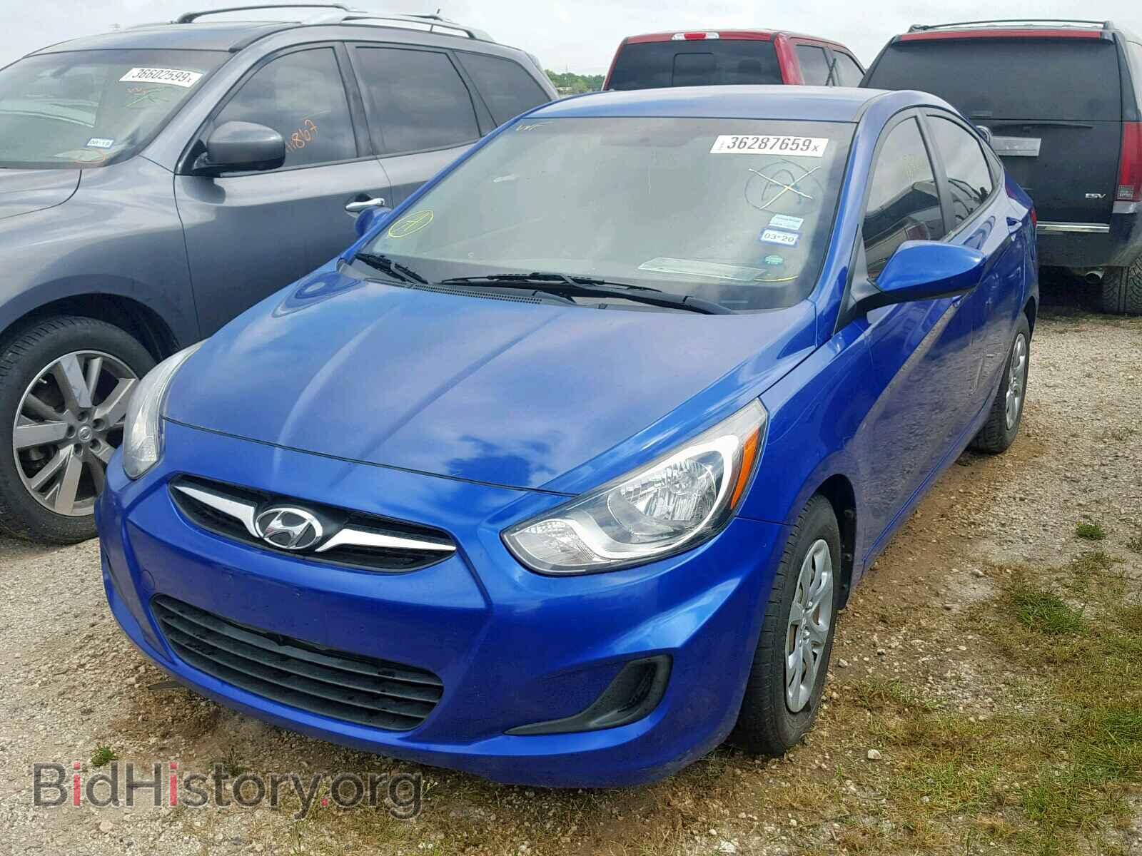 2013 HYUNDAI ACCENT - VIN: KMHCT4AE0DU363902 - Фото 2