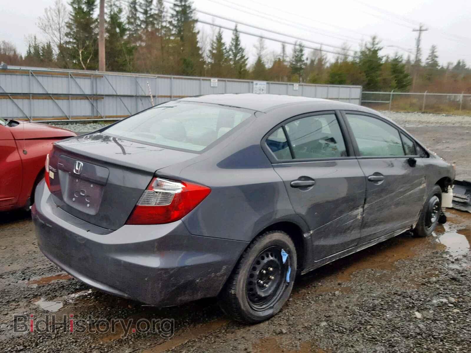 2012 HONDA CIVIC LX - VIN: 2HGFB2F46CH039655 - Фото 4