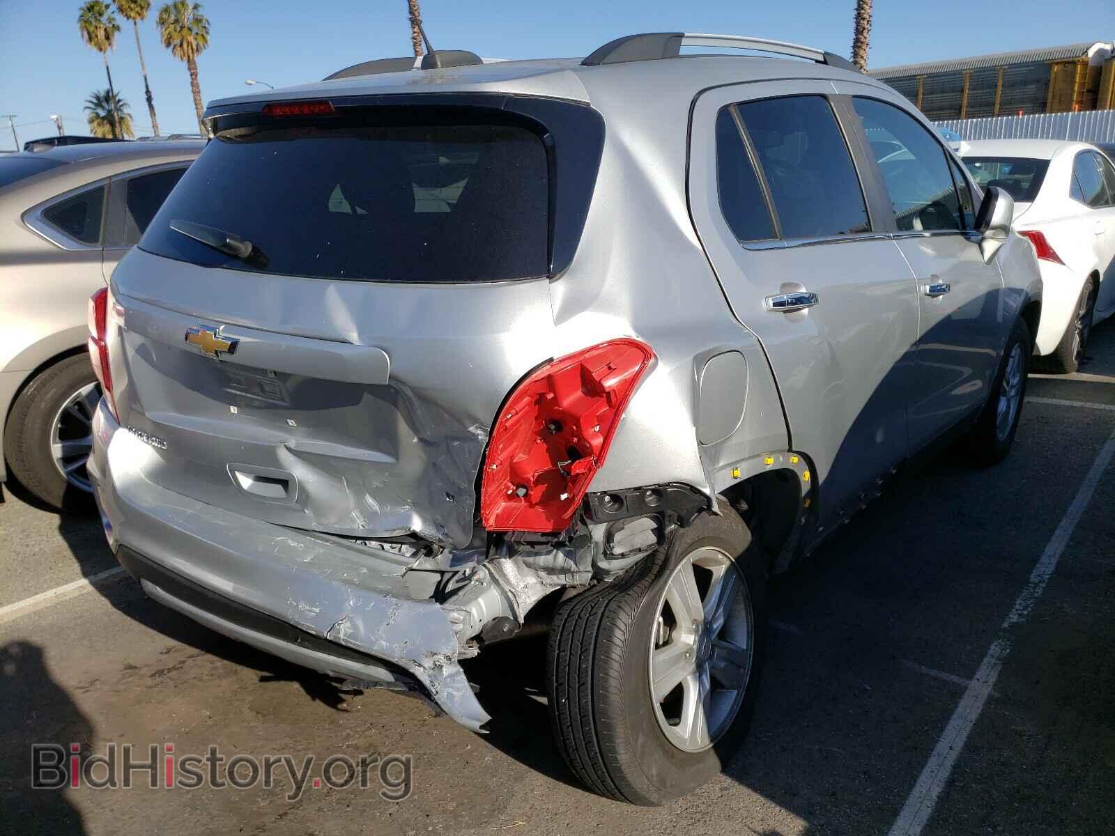 2017 CHEVROLET TRAX - VIN: KL7CJPSB4HB162583 - Фото 4
